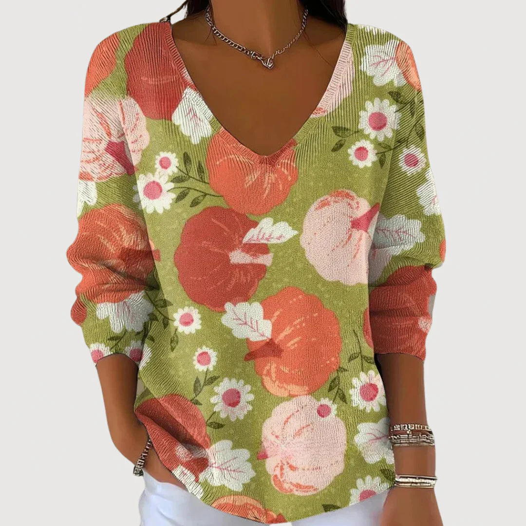 Addison | Cozy V-Neck Sweater