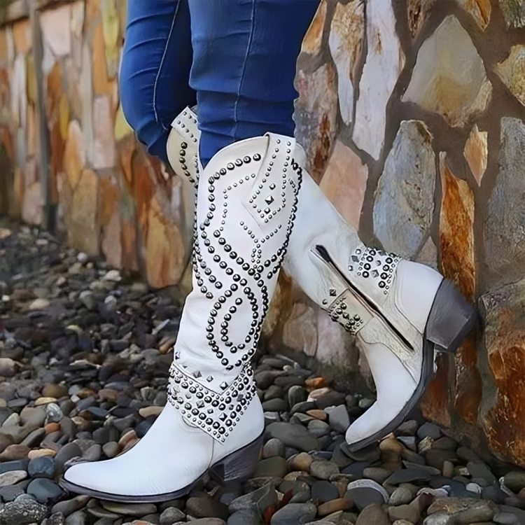 Addison | Western Knee-High Boots