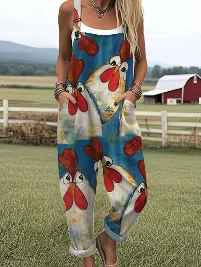 Layla | Cluckin’ Cute Jumpsuit