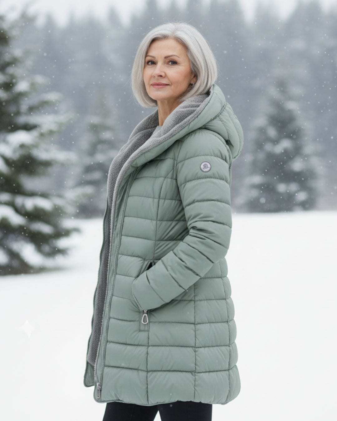 Janie | Fleece Lined Puffer Jacket