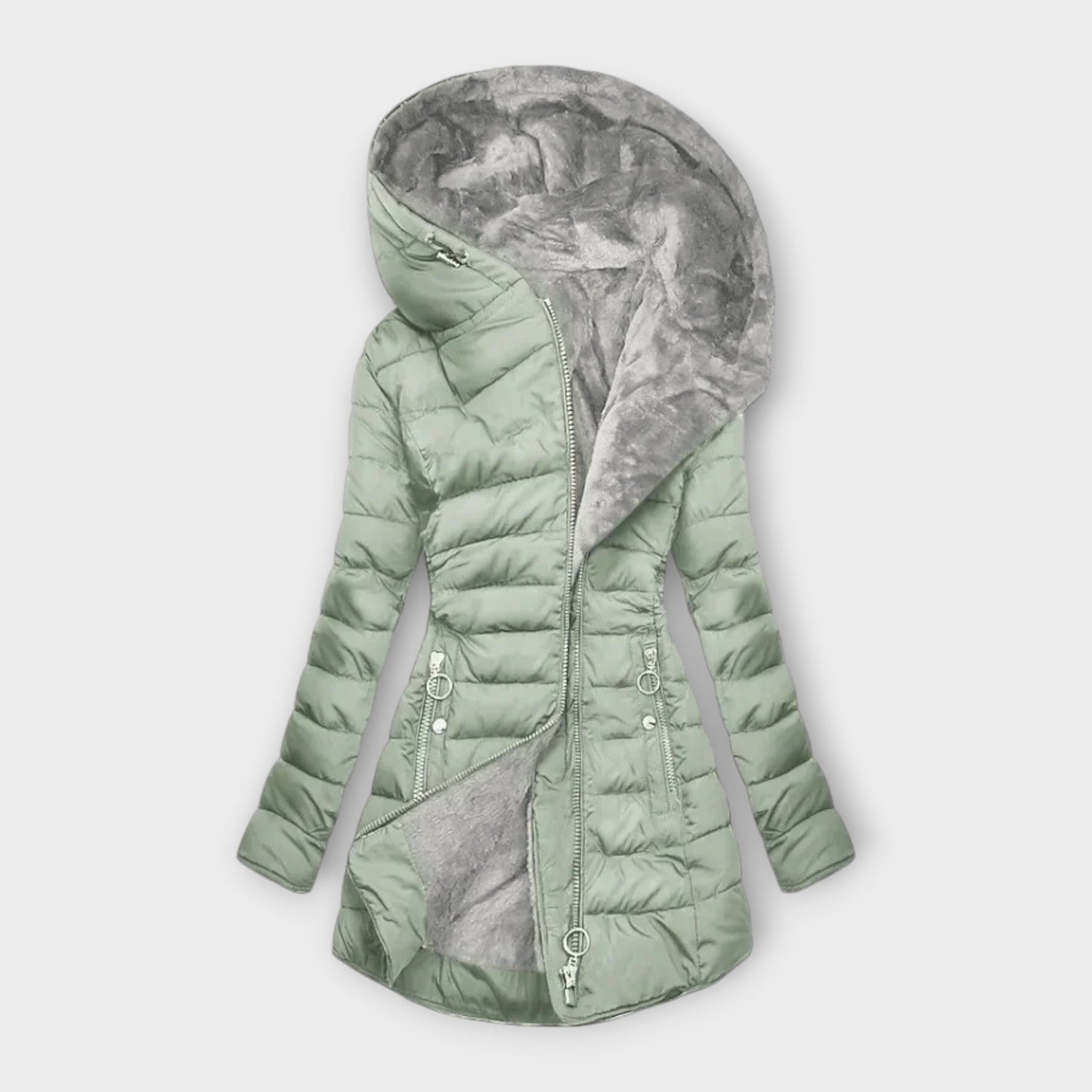 Beatrice  |  Warm Winter Coat With Eco Fleece Filling