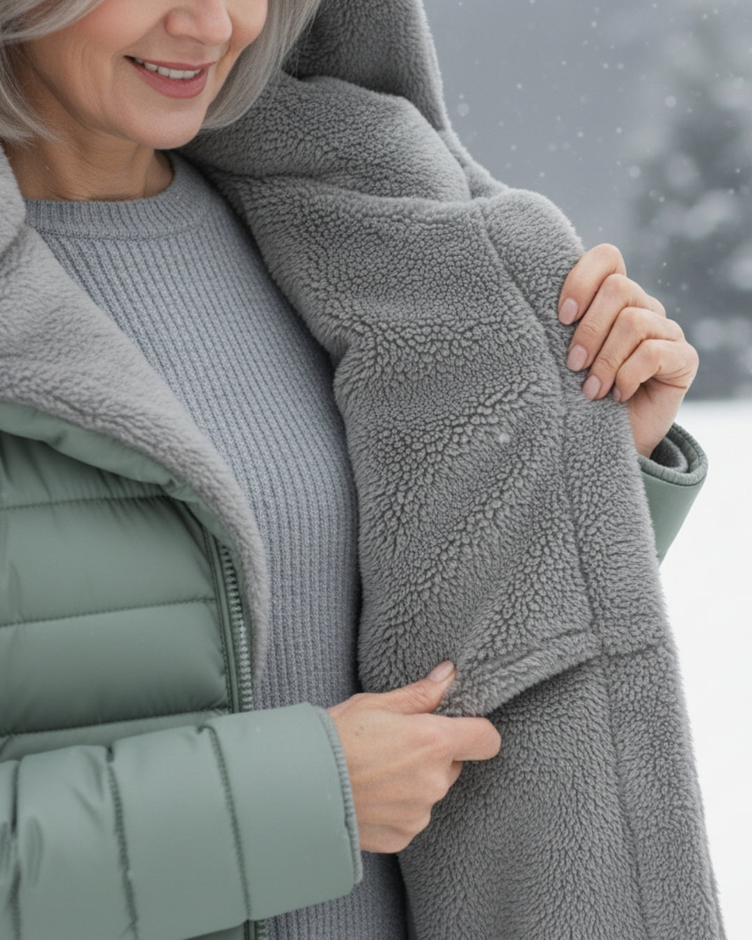 Janie | Fleece Lined Puffer Jacket