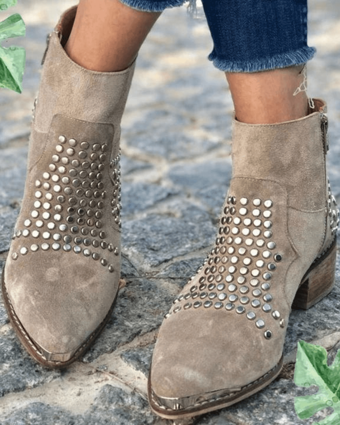 Autumn | Ankle Boots With Studs