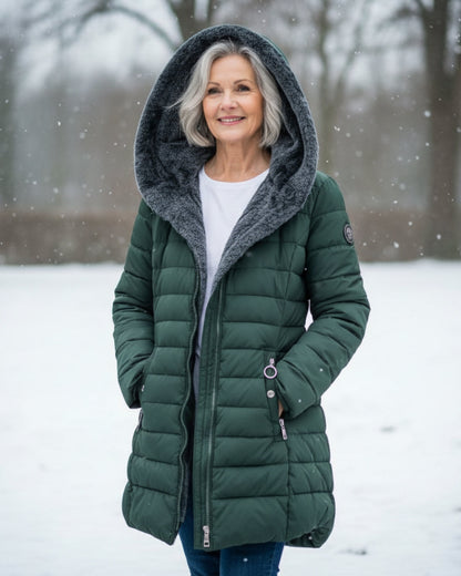 Janie | Fleece Lined Puffer Jacket