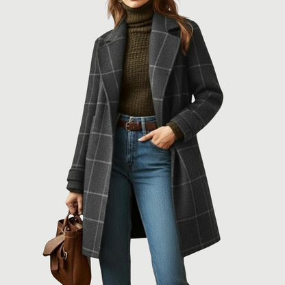 Fiona | Classic Check Coat