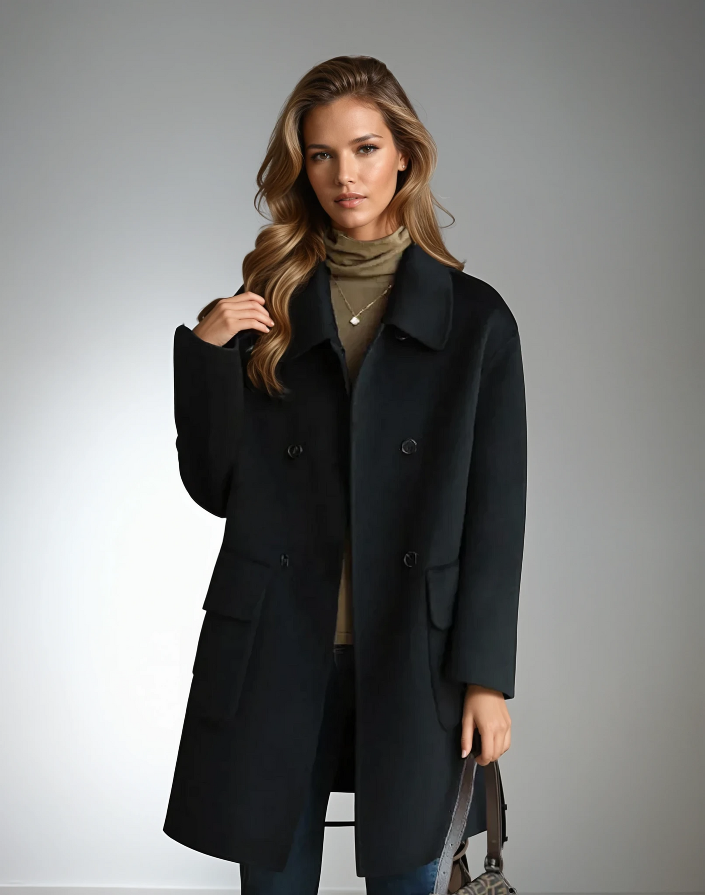 Mara | Luxurious Cashmere-blend Coat