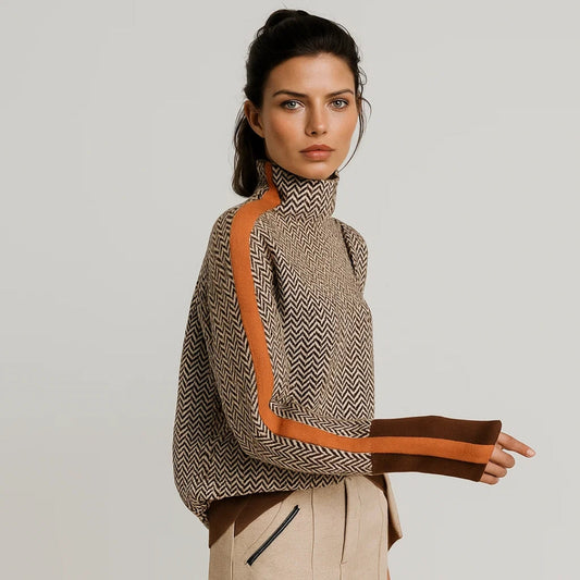 Sabrina | Modern Turtleneck Sweater
