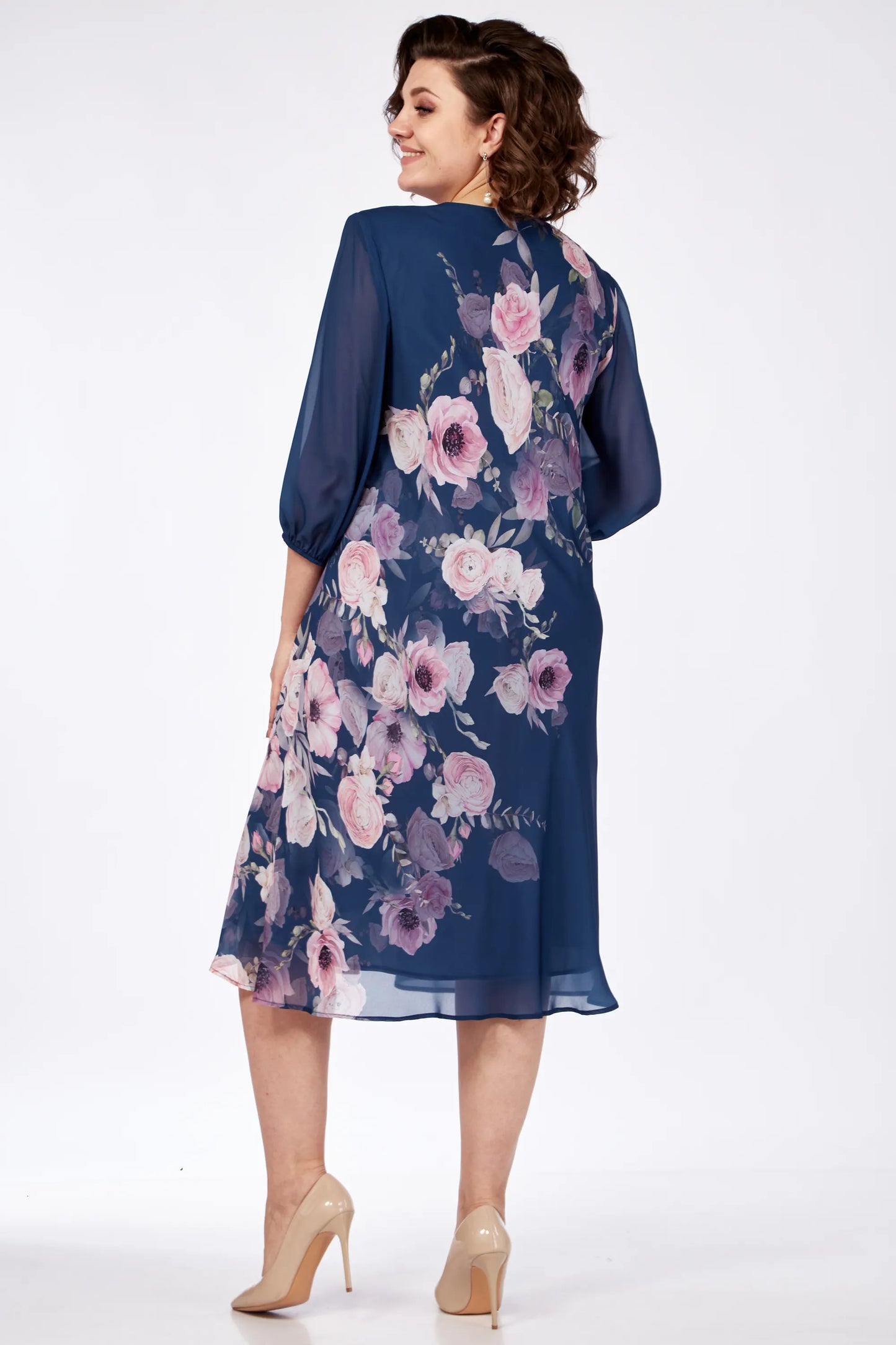 Allison | Elegant Floral Dress