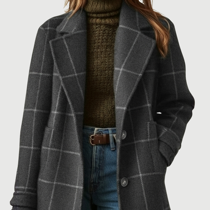 Fiona | Classic Check Coat
