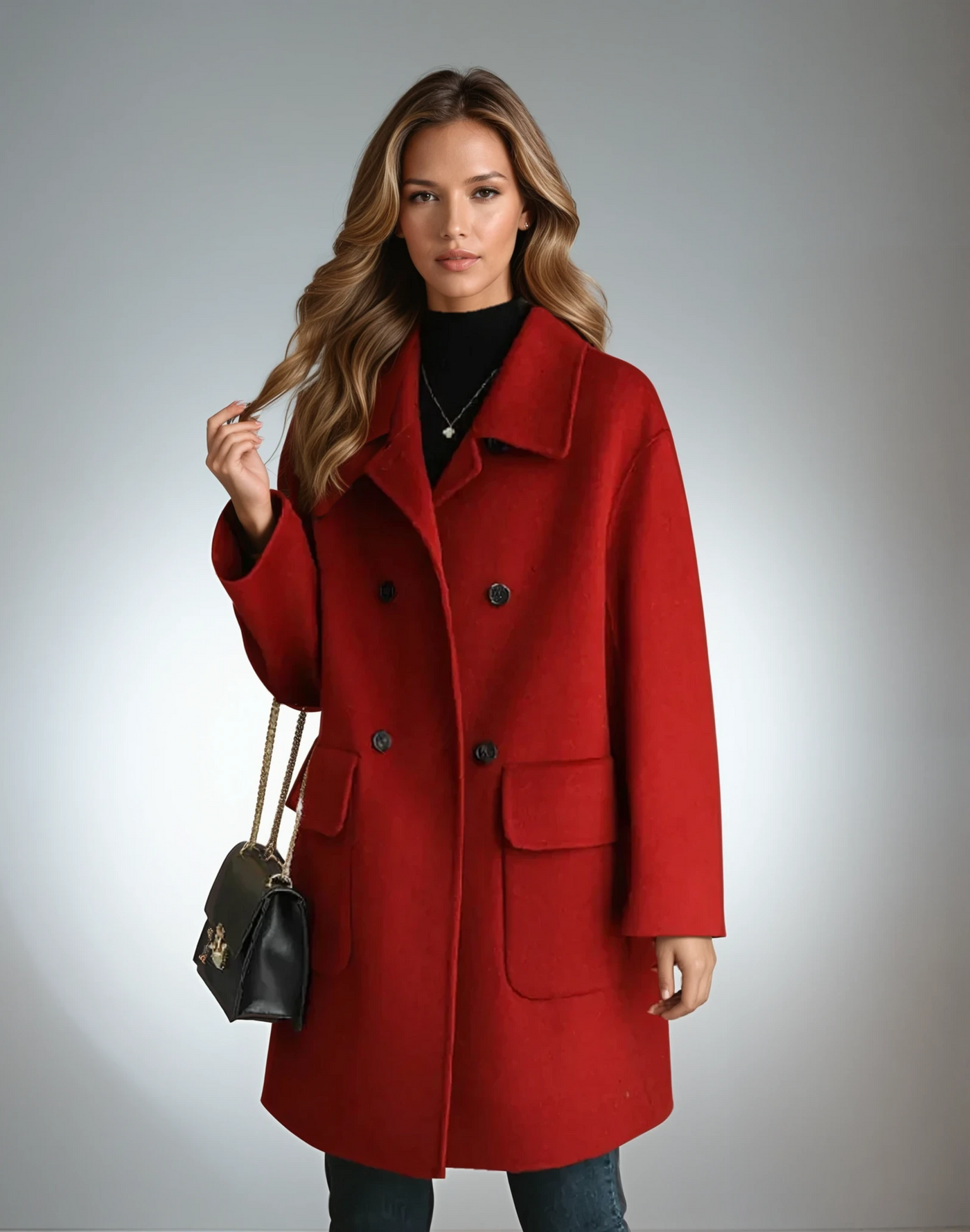 Mara | Luxurious Cashmere-blend Coat