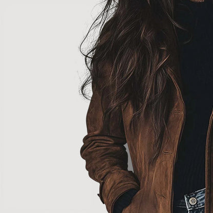 Carmen | Suede Trench Coat