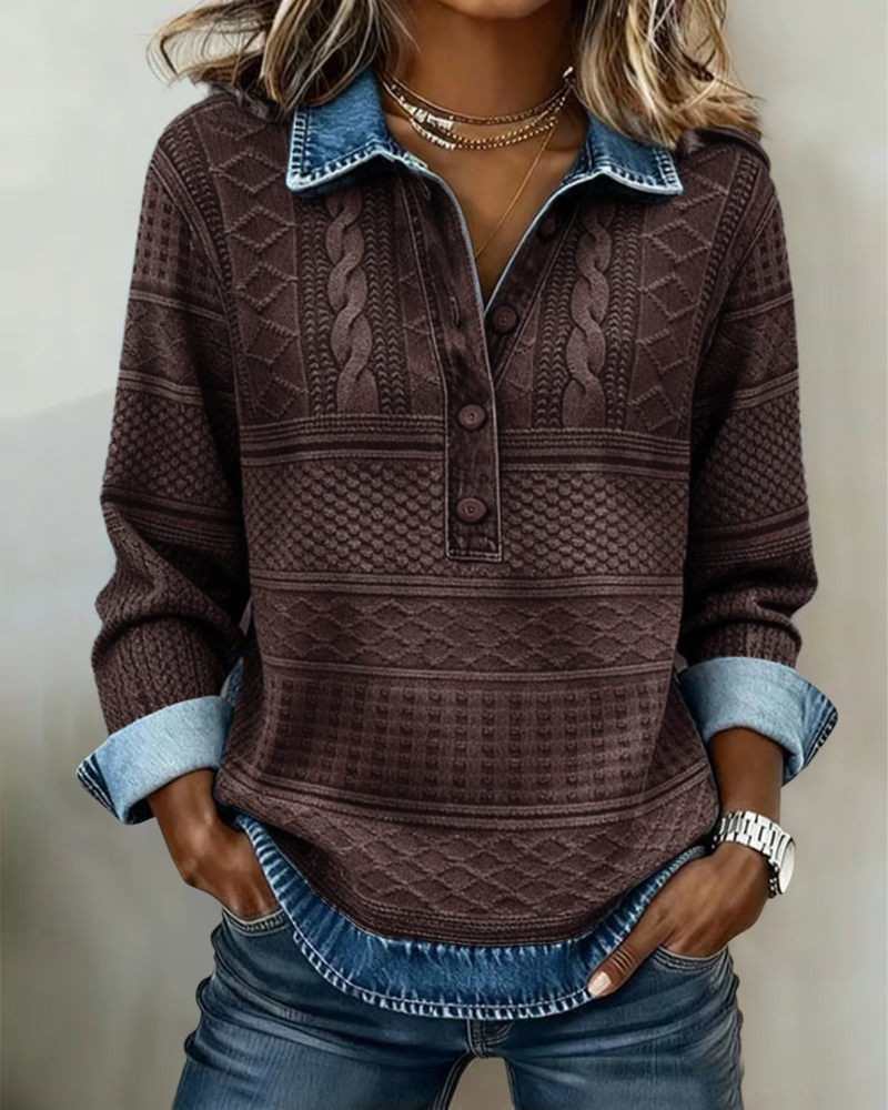 Gwen | Relaxed Half-Breasted Jumper