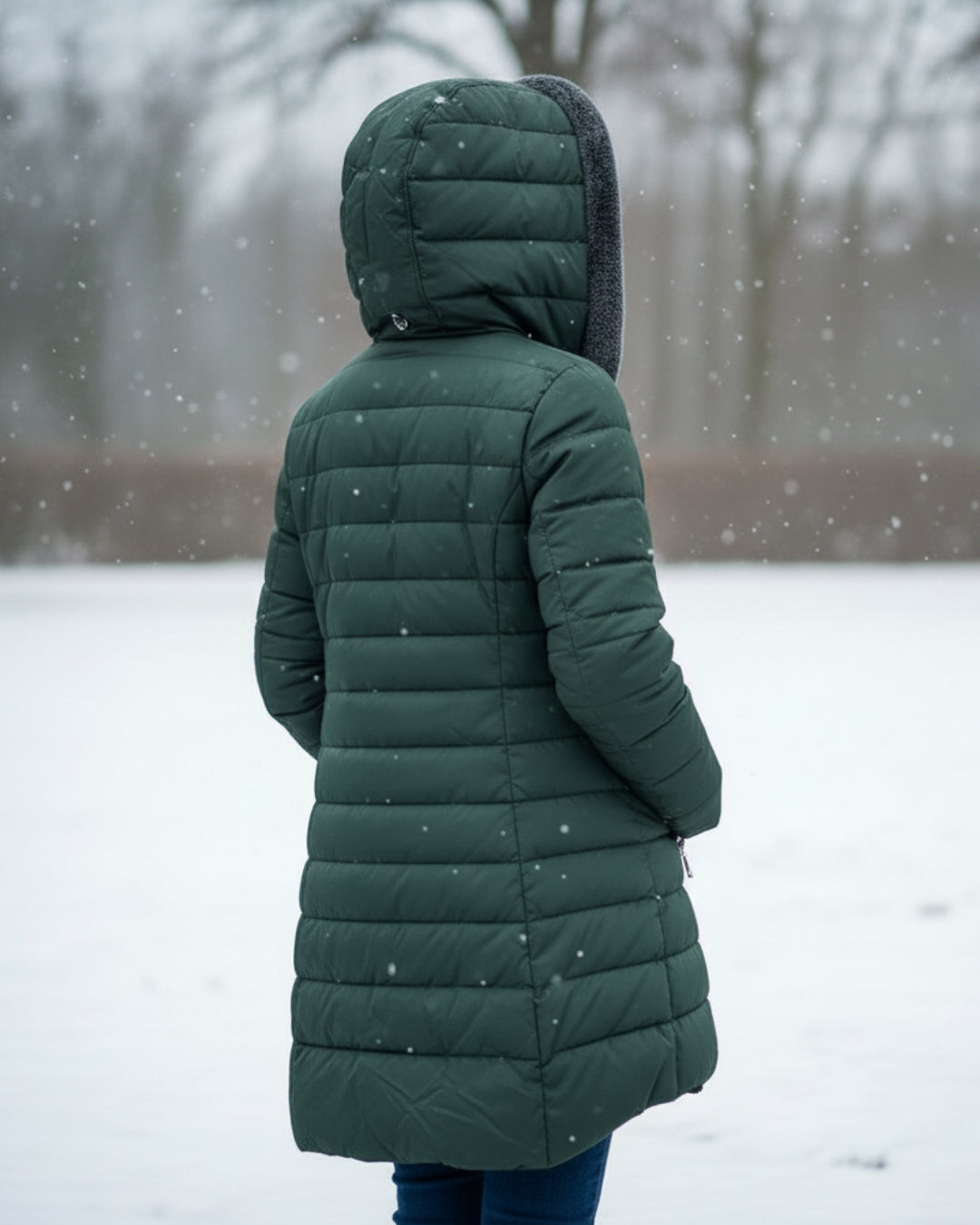 Janie | Fleece Lined Puffer Jacket