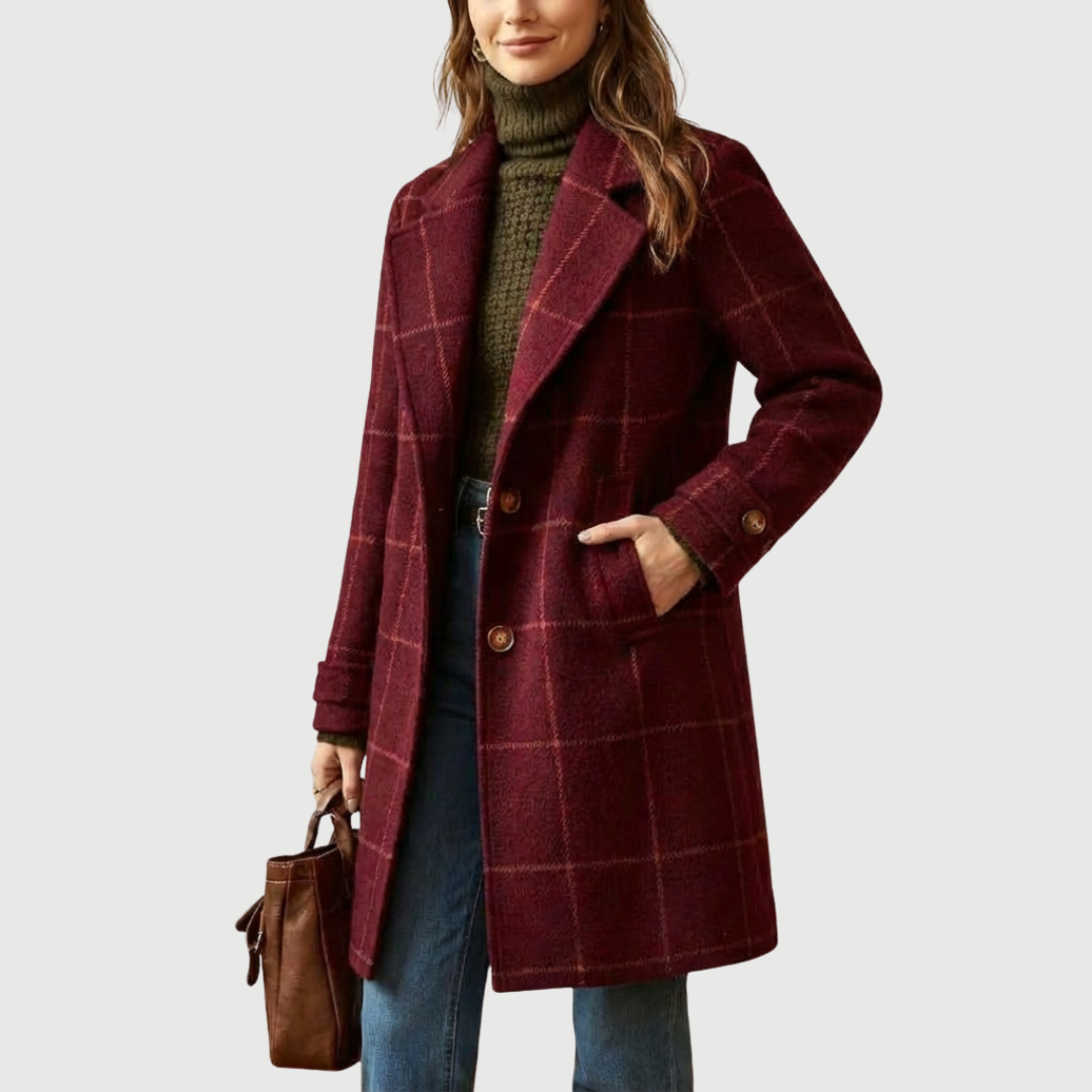 Fiona | Classic Check Coat