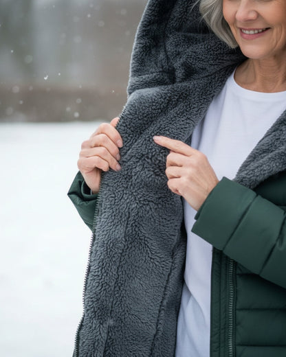 Janie | Fleece Lined Puffer Jacket