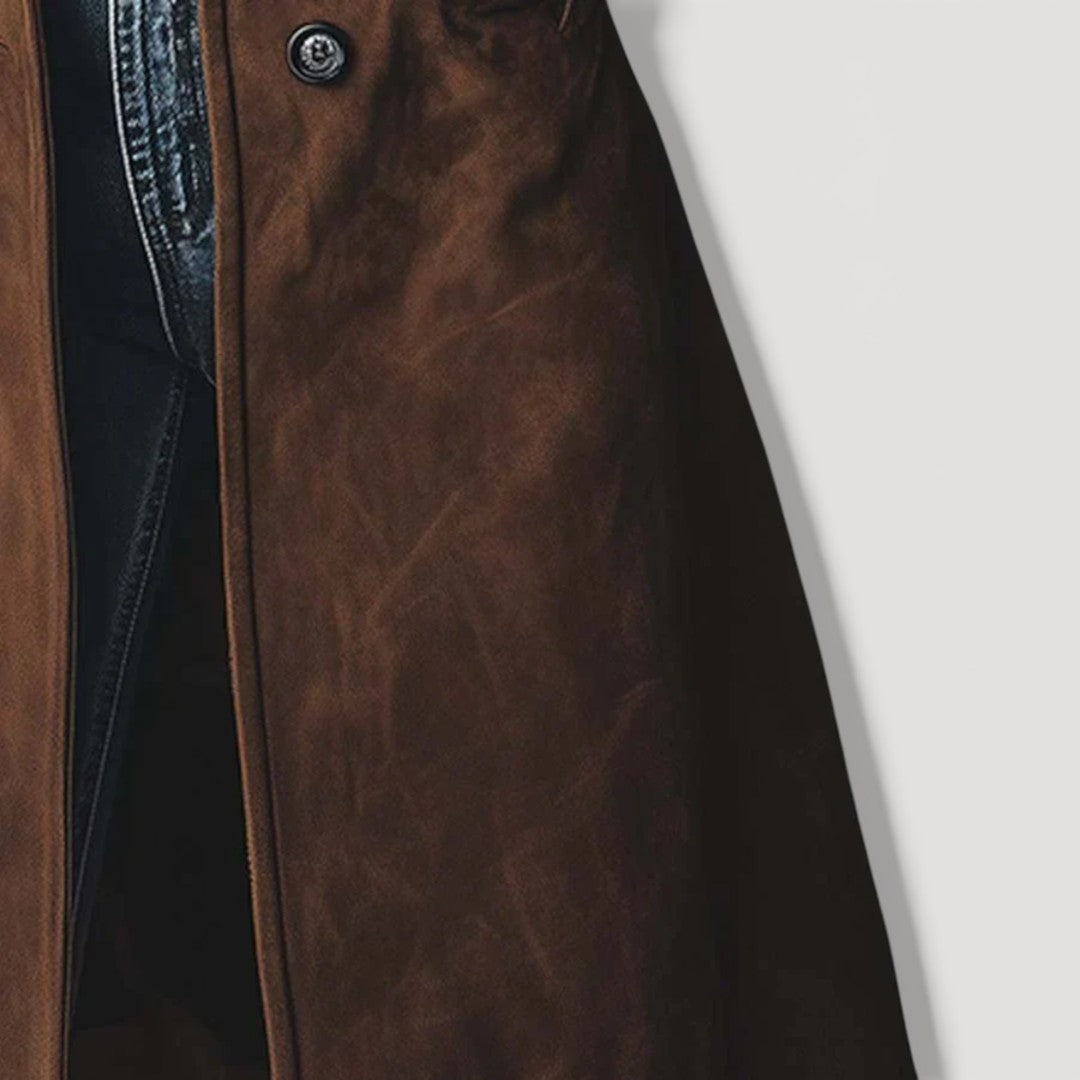 Carmen | Suede Trench Coat