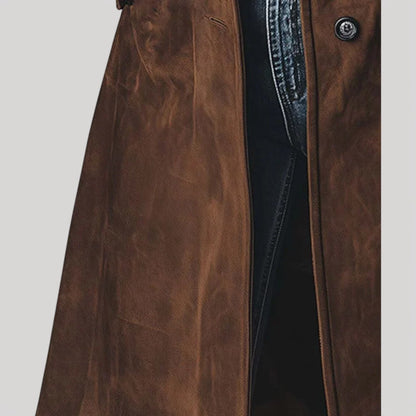 Carmen | Suede Trench Coat