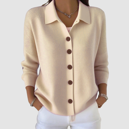 Riah | Soft Button-Up Knit Cardigan