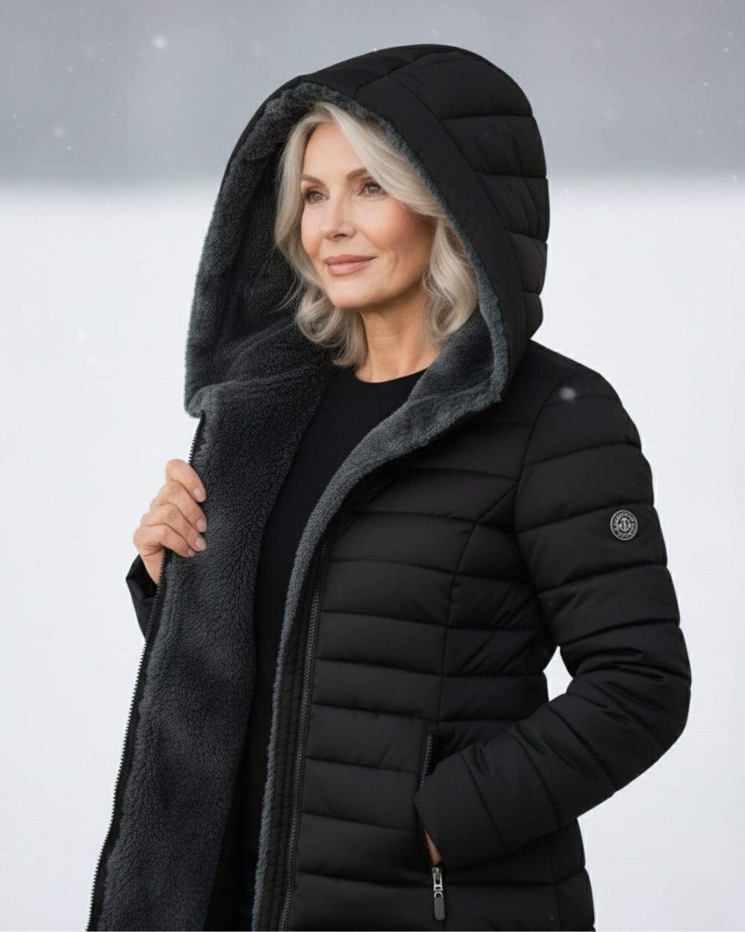 Janie | Fleece Lined Puffer Jacket