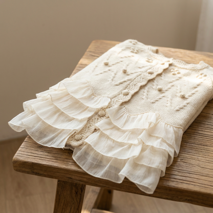 Natalie | Ruffle Cardigan