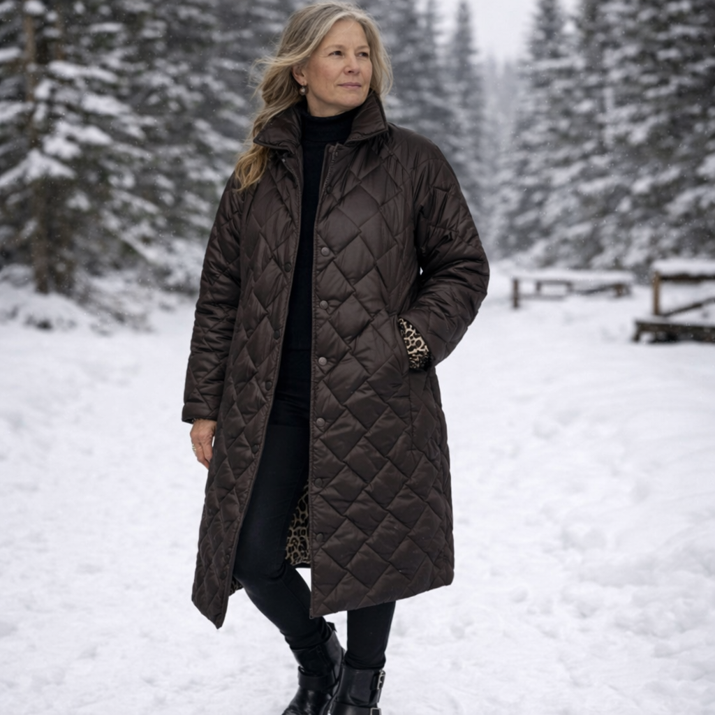 Chelsea Luxe | Reversible Quilted Coat
