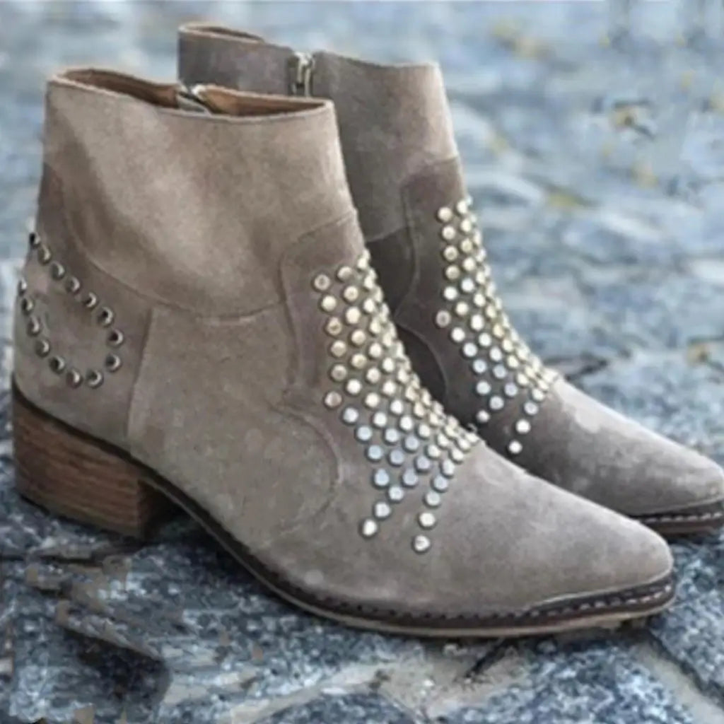 Autumn | Ankle Boots With Studs