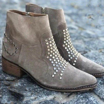 Autumn | Ankle Boots With Studs