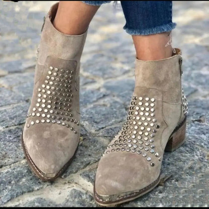Autumn | Ankle Boots With Studs