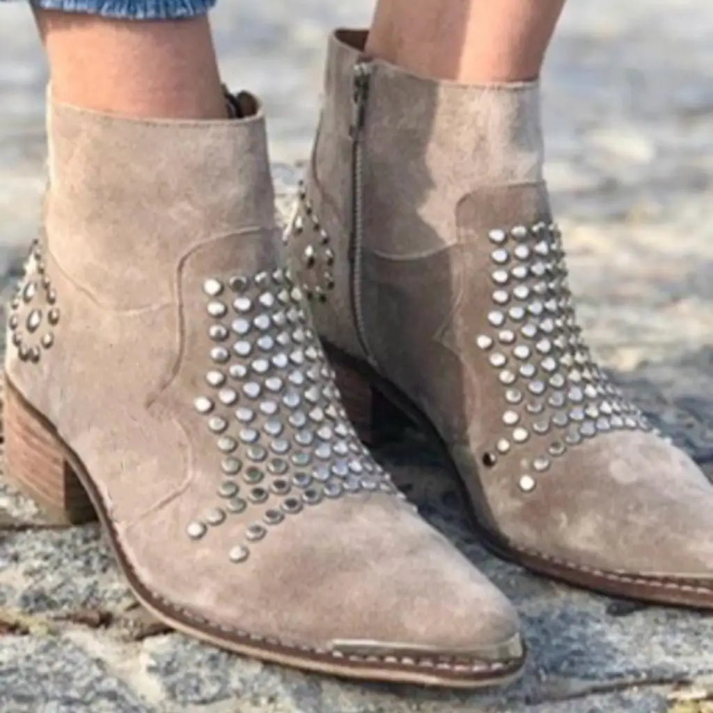 Autumn | Ankle Boots With Studs