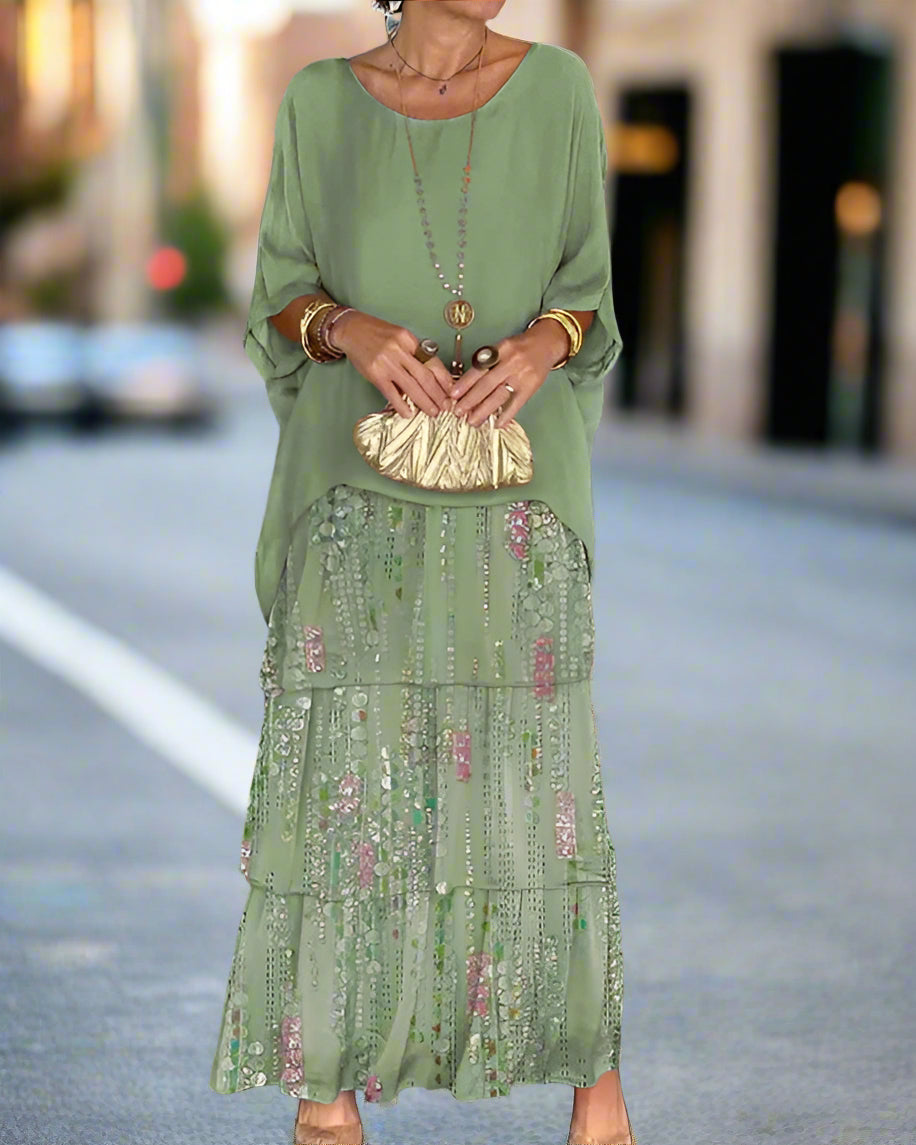 Alyssa | Layered Boho Elegance Dress
