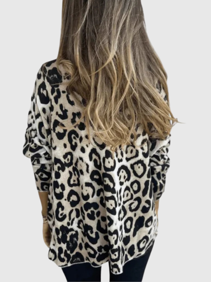 Aira | Stylish Leopard Top
