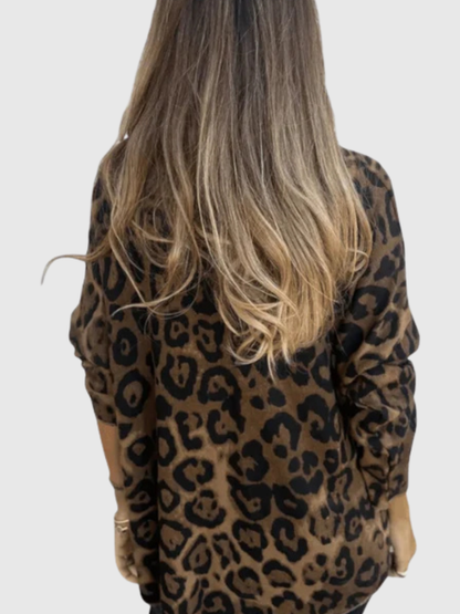 Aira | Stylish Leopard Top