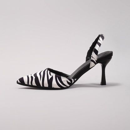 Lauren | Animal Print Slingback Pumps