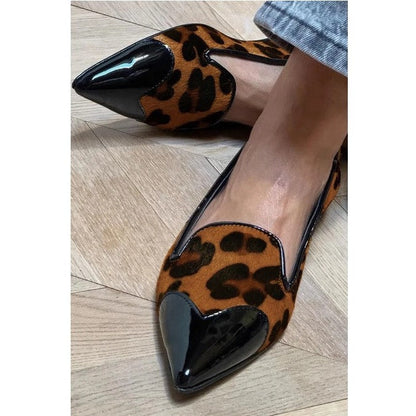 Erin | Refined Animal Print Ballet Flats