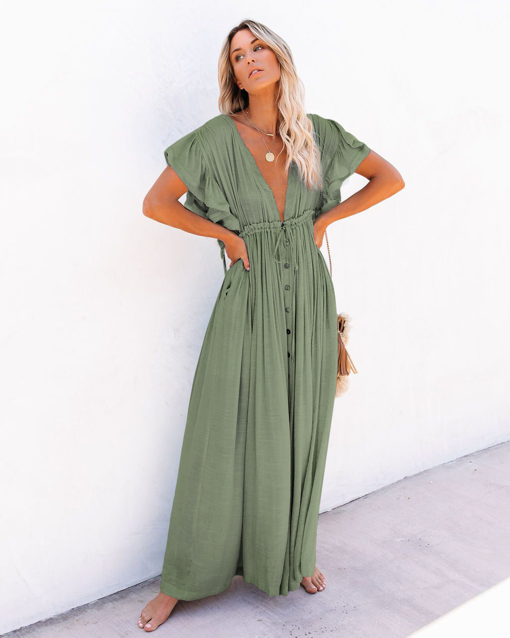 Coralie | Airy Maxi Dress