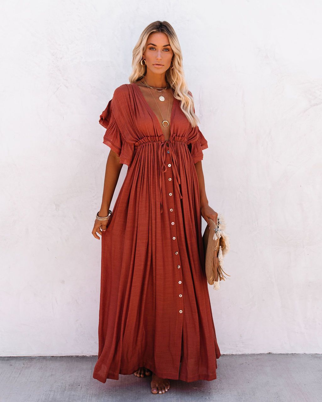 Coralie | Airy Maxi Dress