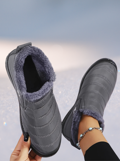 Vicky | Cozy Winter Slip On Boots