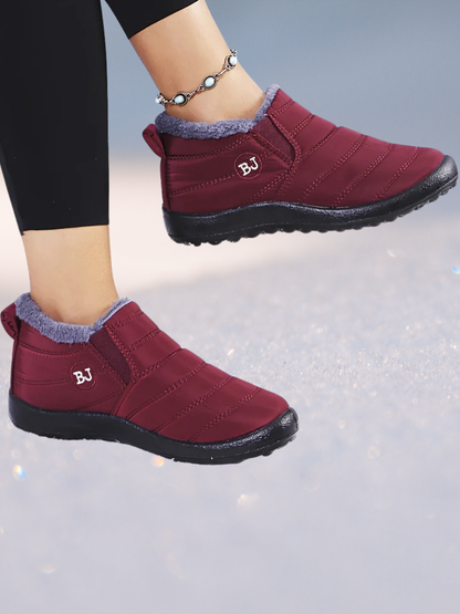 Vicky | Cozy Winter Slip On Boots