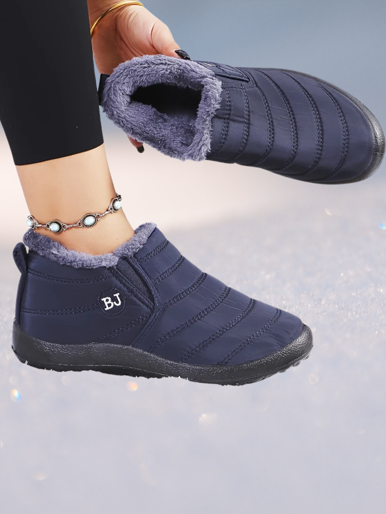 Vicky | Cozy Winter Slip On Boots