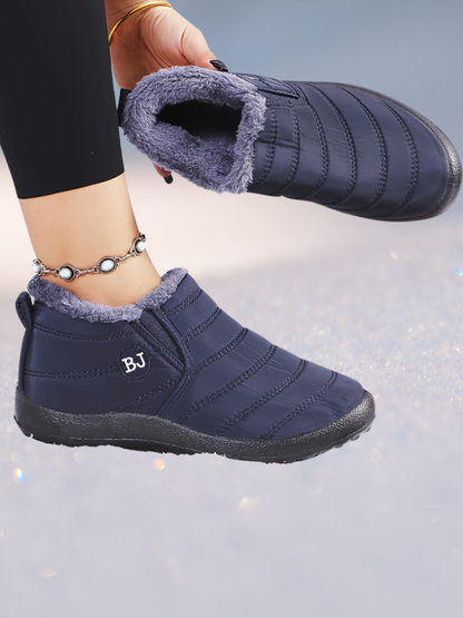 Vicky | Cozy Winter Slip On Boots