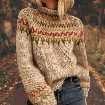Astrid | Women's Nordic Knit Sweater
