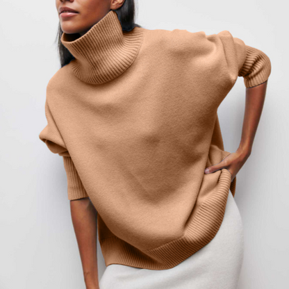 Avery | High Neck Pullover