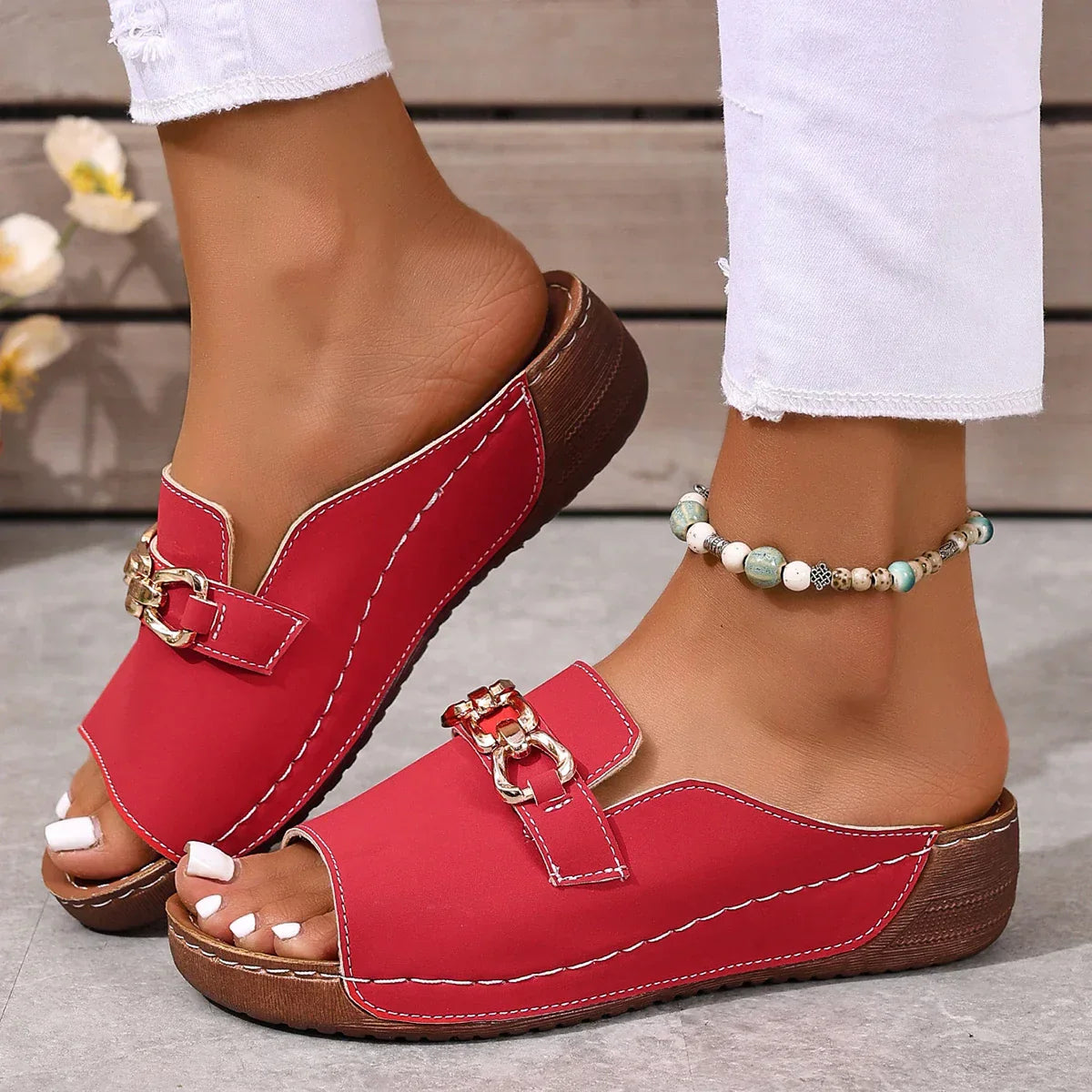 Aylin | Orthopedic Wedge Heel Sandals