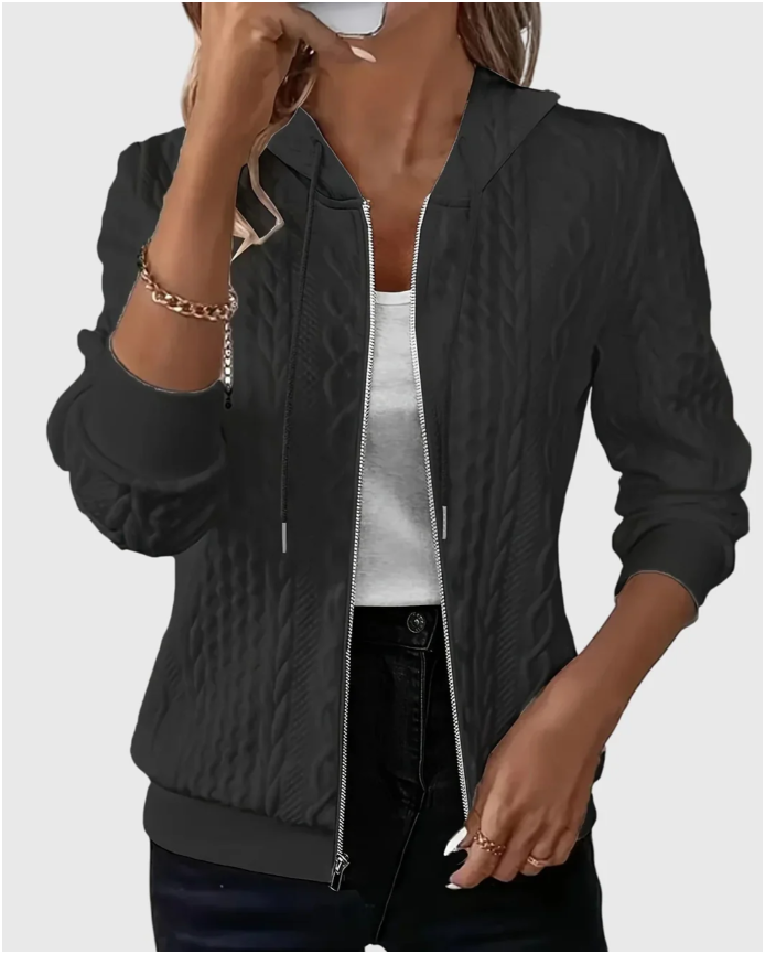 Jenna | Hoodie with Zipper