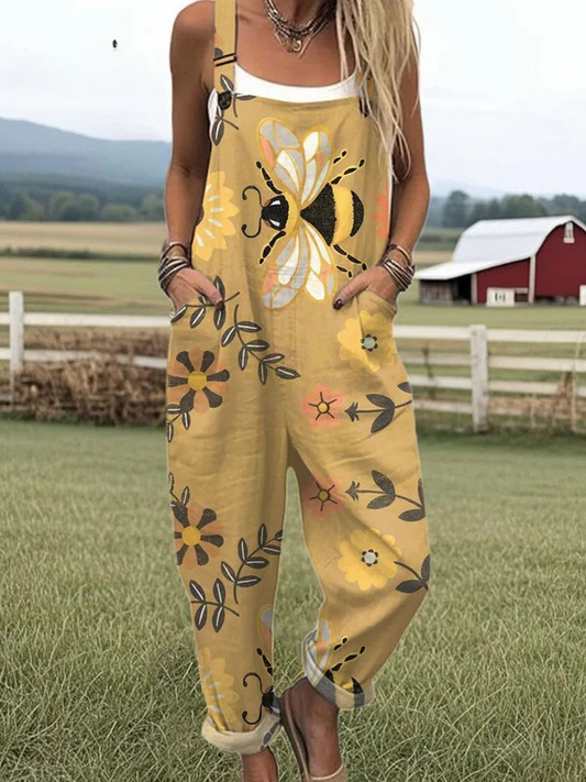 Emily | Wildflower Buzz Jumpsuit