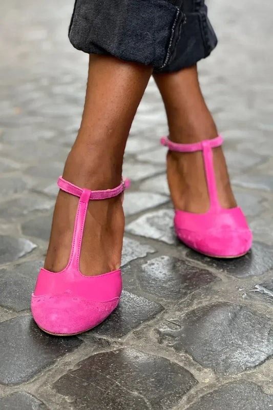 Allison | Closed Sandal With T-Bar Strap