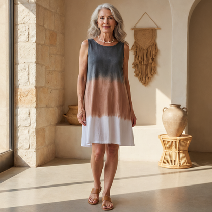 Vionette - Casual Gradient Dress