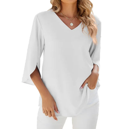 Esmira - V-neck blouse