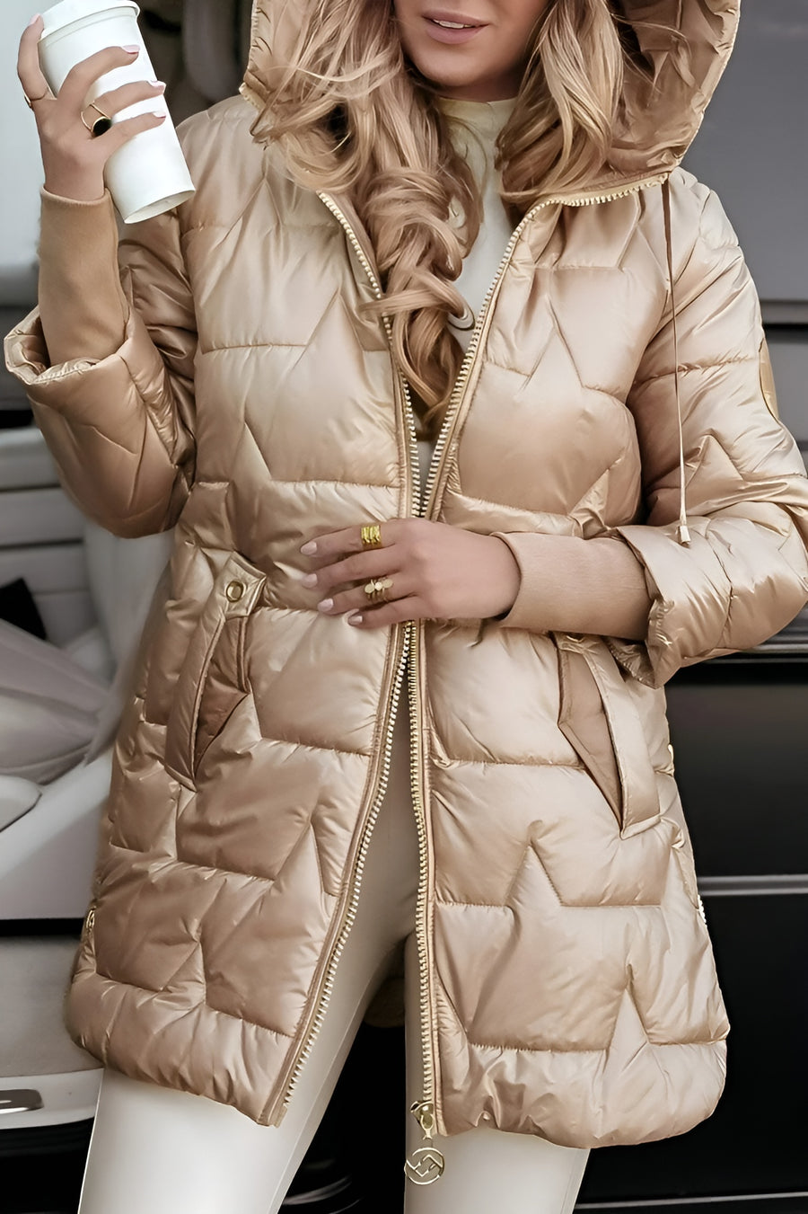Madison | Long Quilted Jacket
