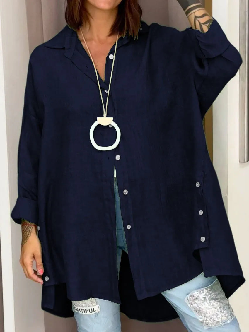 Zephina - Oversized Button Shirt